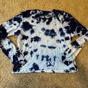 Spiritual Gangster Long Sleeve tie-dye tee